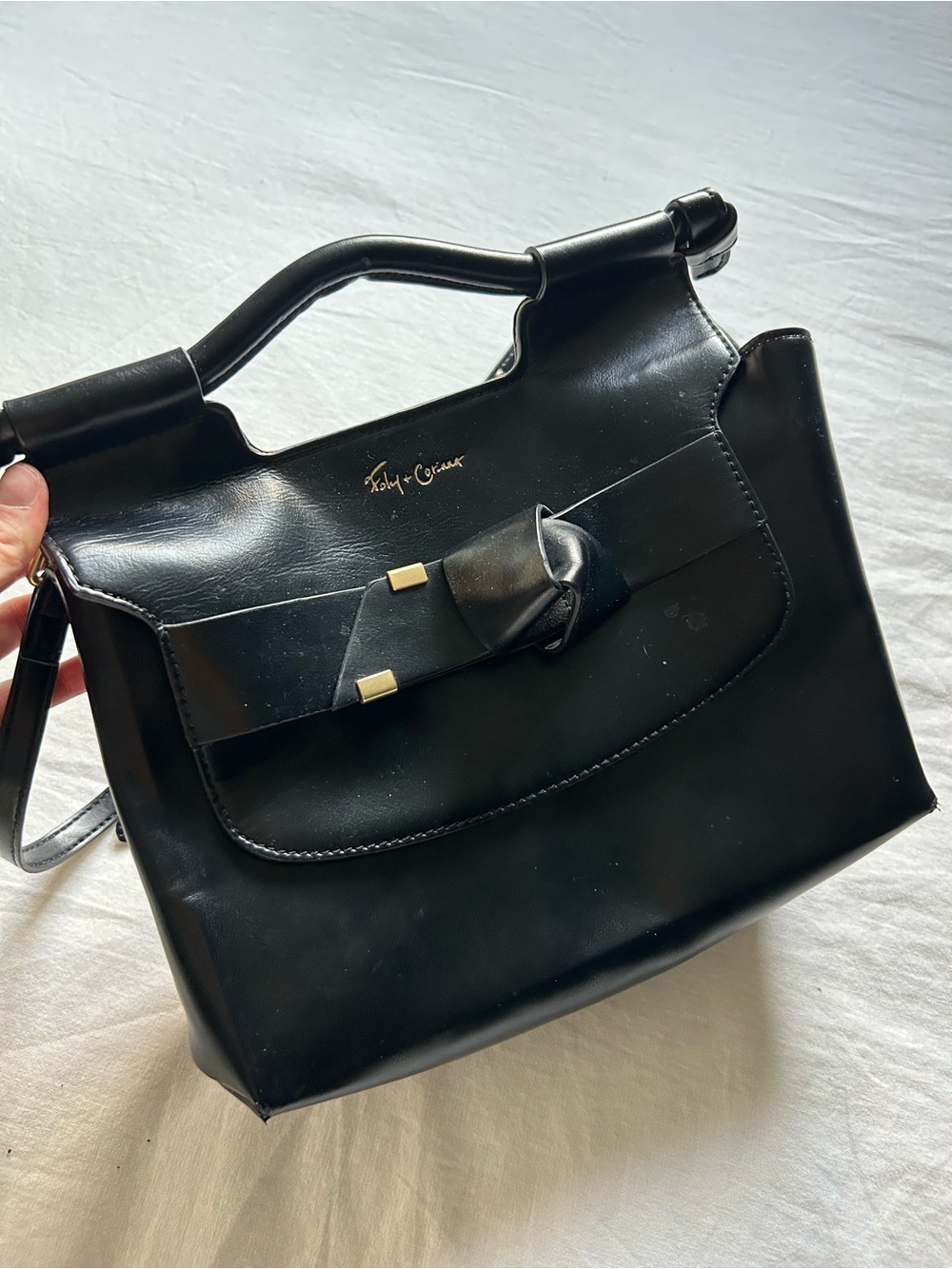 🎀Foley + Corinna Carlie satchel black